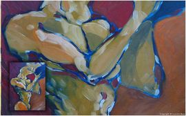 CORPS transformation - Laurent Bois artiste peintre angouleme charente galerie d'art peinture