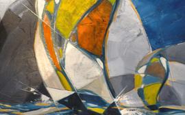 Grand-voile - Laurent Bois artiste peintre angouleme charente galerie d'art peinture