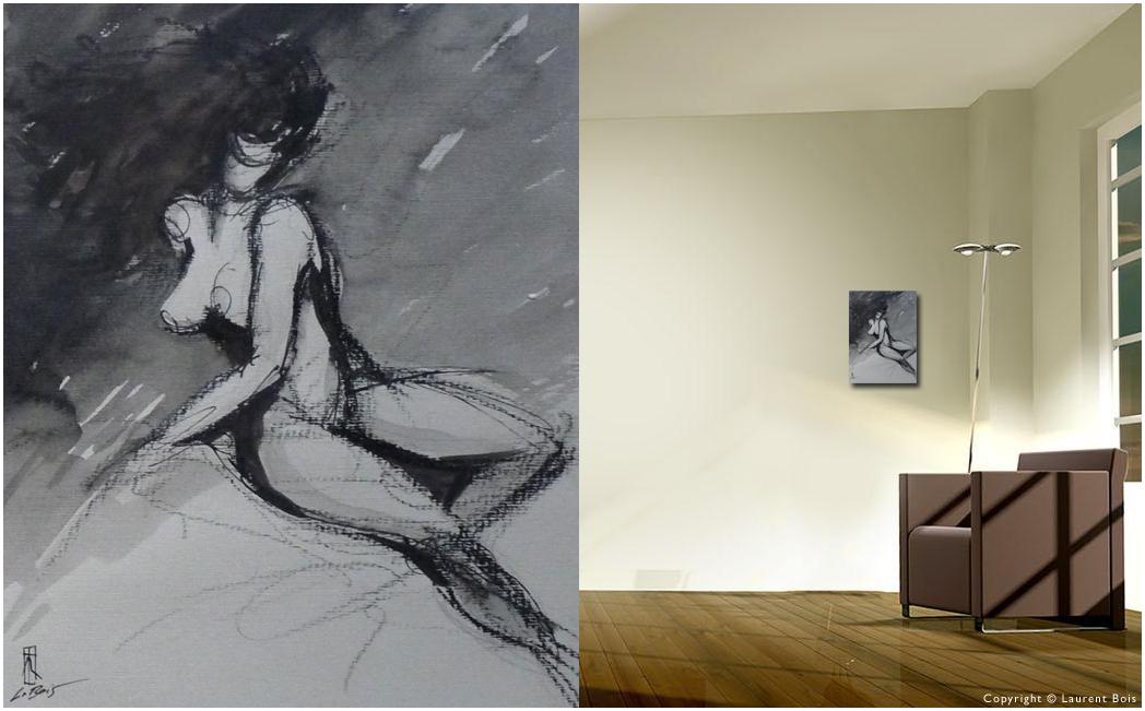 art-nudity-10 - Laurent Bois artiste peintre angouleme charente galerie d'art peinture